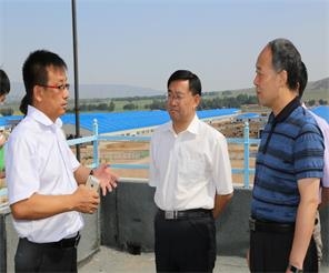 農(nóng)業(yè)部畜牧業(yè)司司長馬有祥一行領(lǐng)導(dǎo)視察調(diào)研田牧集團(tuán)