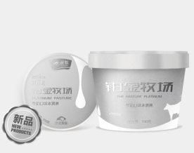 鉑金牧場(chǎng) 牛奶口味冰淇淋