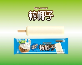 榨椰子 椰子口味棒冰